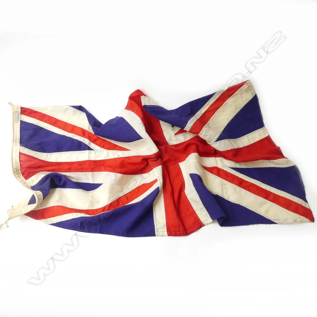 LINEN UNION JACK FLAG 1280x660mm Image 1++