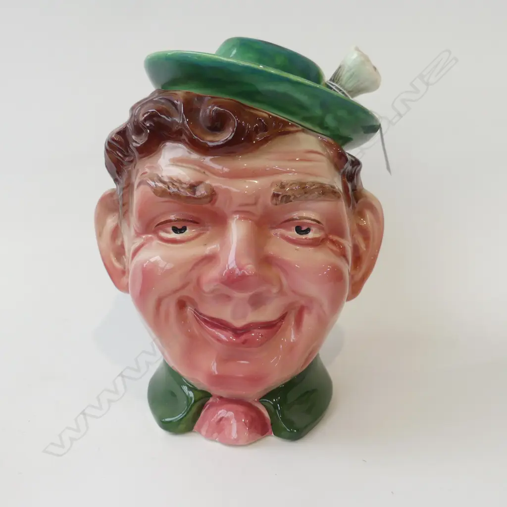 NOVELTY HEAD BISCUIT JAR; MADE IN WESTERN GERMANY H.230mm Image 1++