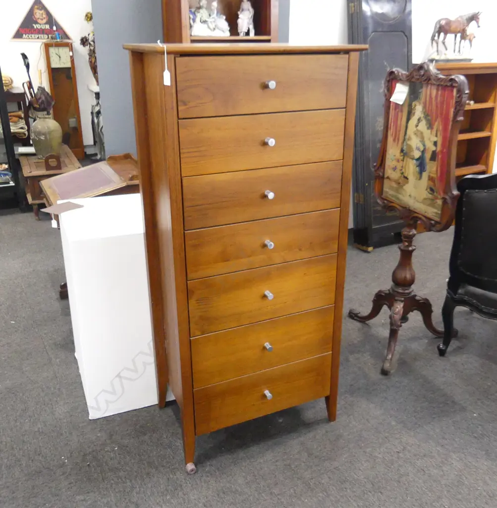 7 DRAWER TALL BOY 645x410x1385mm Image 1++