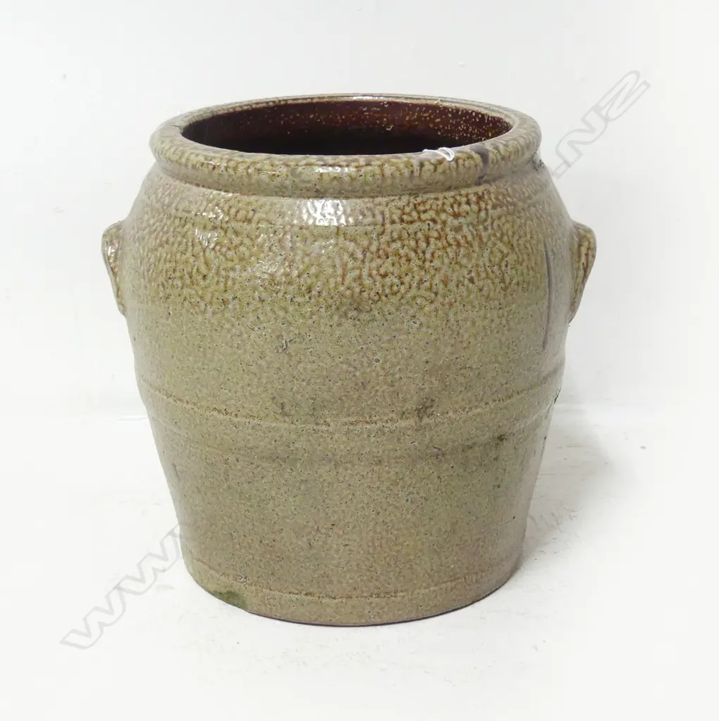 SALT GLAZED CROCK H.340mm Image 1++