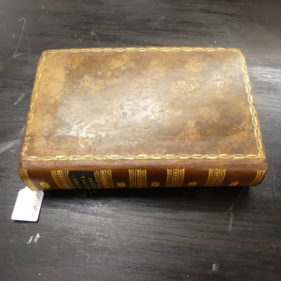ANTIQUE 1802 BOOK: THE LATE REV. GILBERT WHITE A.M. 'THE WORKS IN NATURAL HISTORY' ' published by W.MARKWIC,