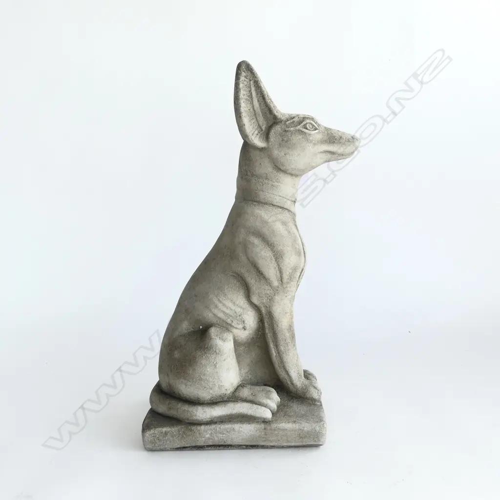Concrete Pharaoh Dog H.400mm. 8kg Image 1++