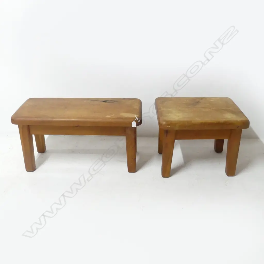 2 SWAMP KAURI SIDE TABLES 850x390x430mm Image 1++