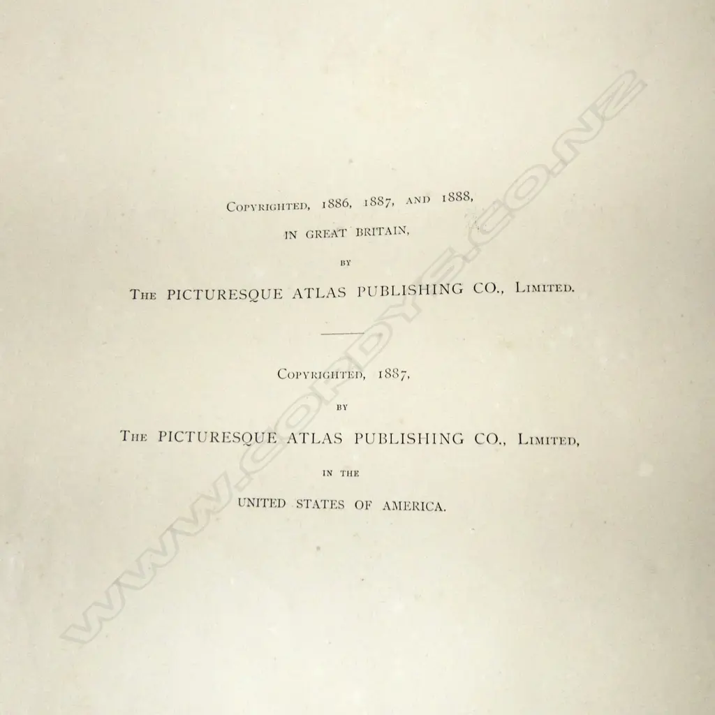 3 VOLS 'PICTURESQUE ATLAS OF AUSTRALIASIA' ANDREW GARRON, 1888 Image 1++