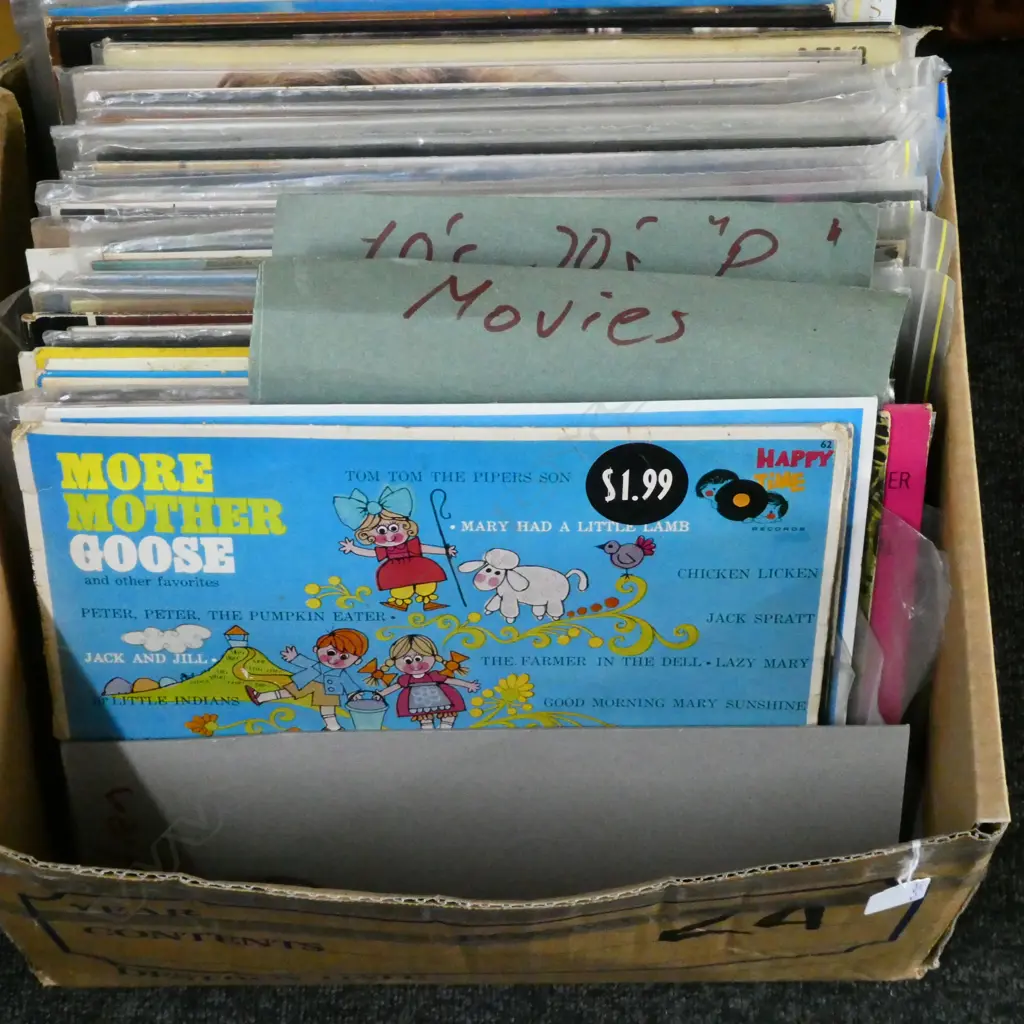 LPS INCLDS 60 & 70s, MOVIE SOUNDTRACKS & CHILDRENS Image 1++