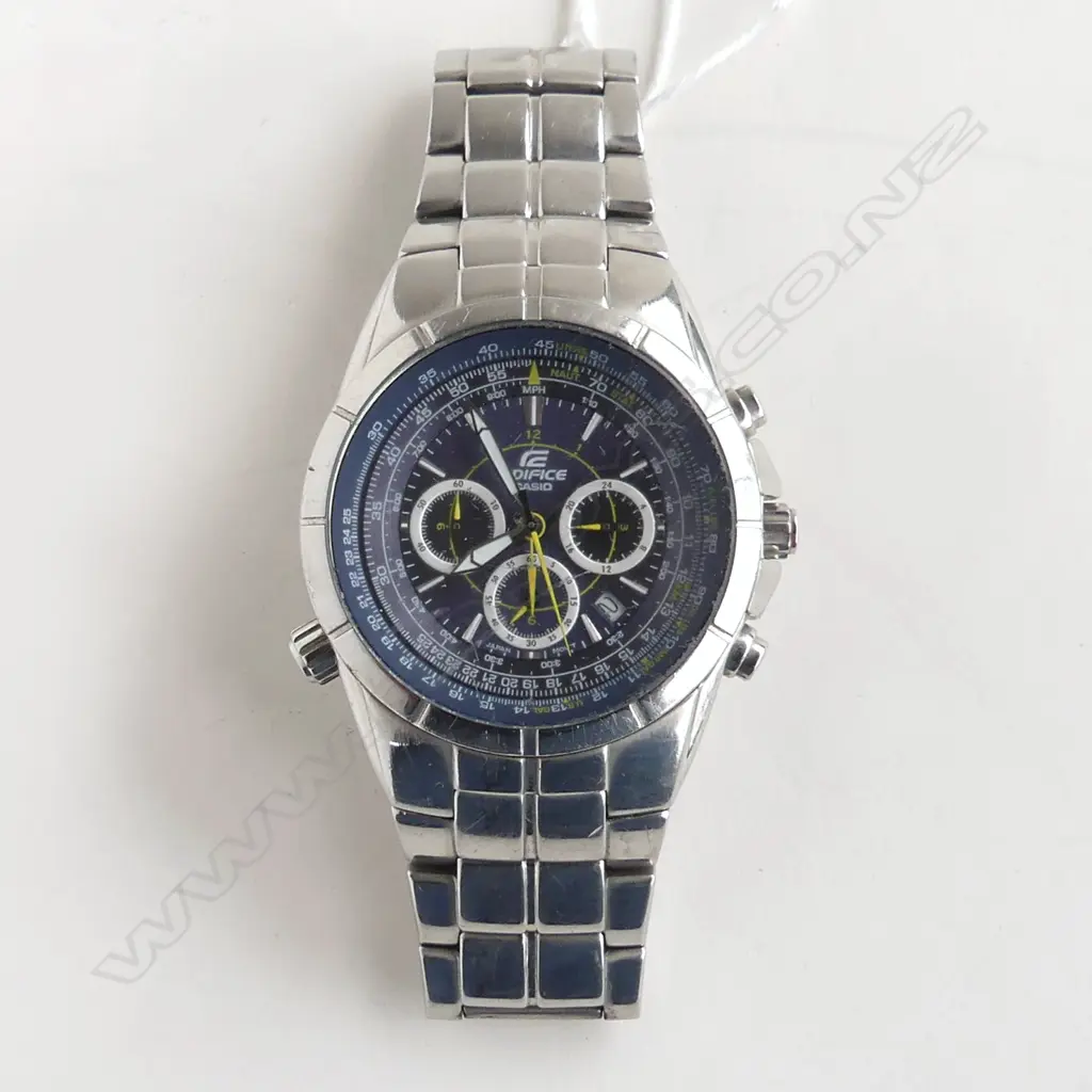 CASIO EDIFICE GENTS WRISTWATCH Image 1++