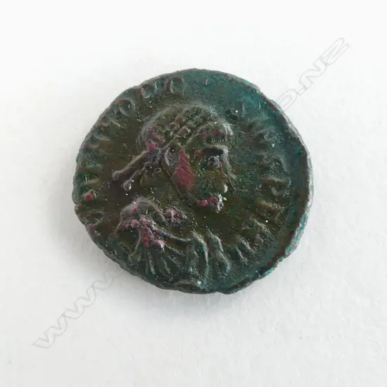 ROMAN COIN FROM THEODOSIUS I 379 -395 A.D.
