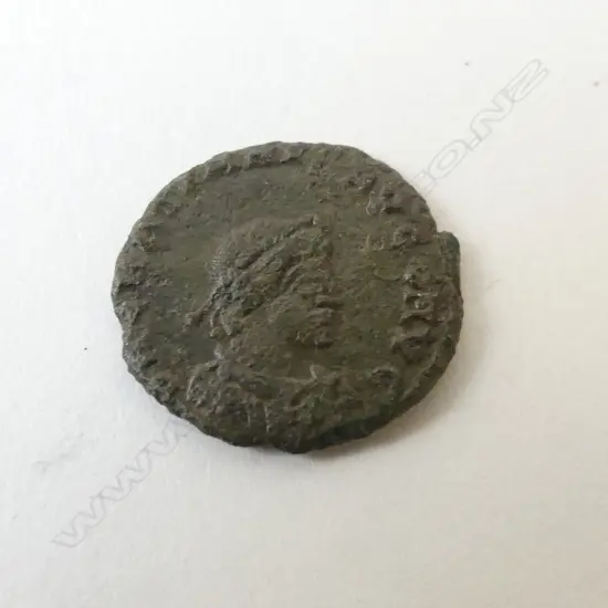 ROMAN COIN FROM RATIAN 367 - 383 A.D.