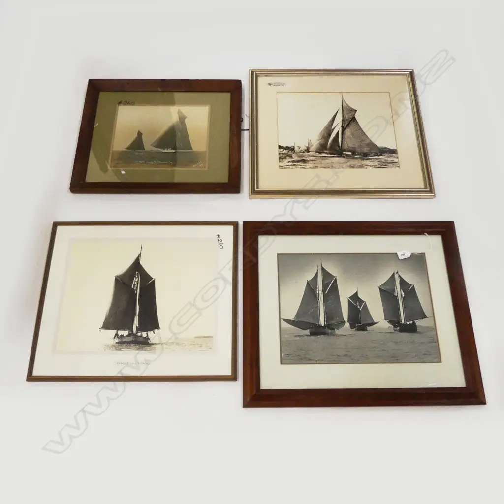 4 PHOTO PRINTS, SAILING INTEREST 295x400mm Image 1++