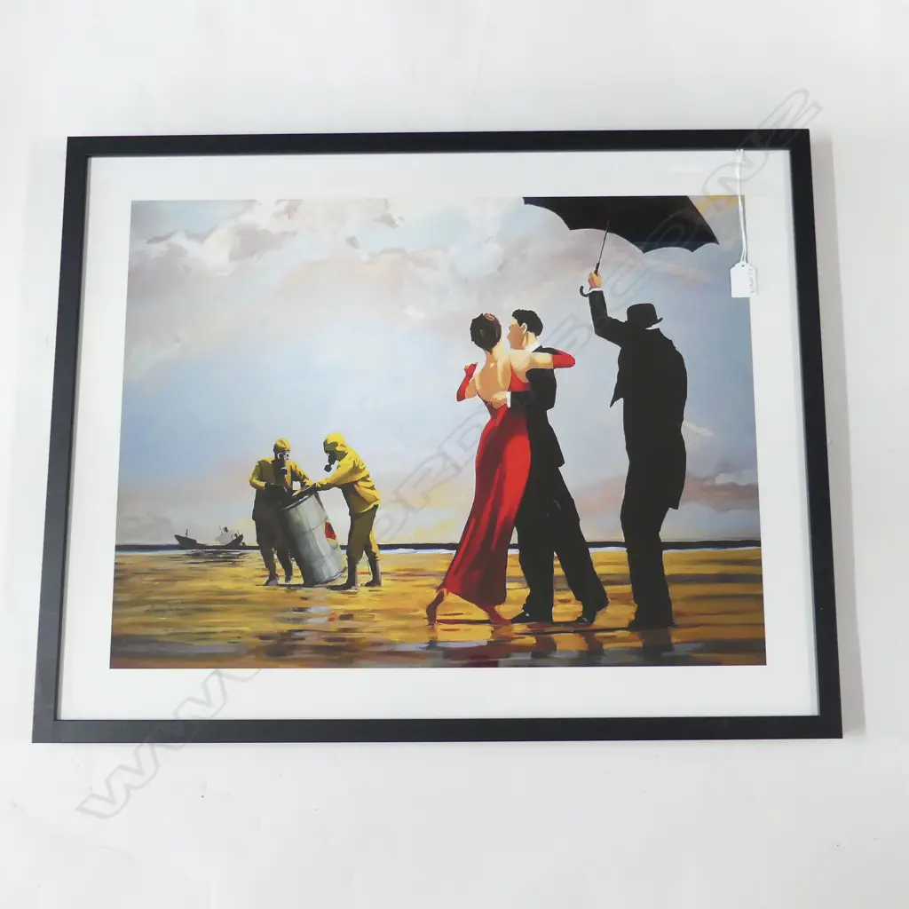 BANKSY PRINT, TOXIC BEACH / CRUDE OIL, 460x610mm Image 1++