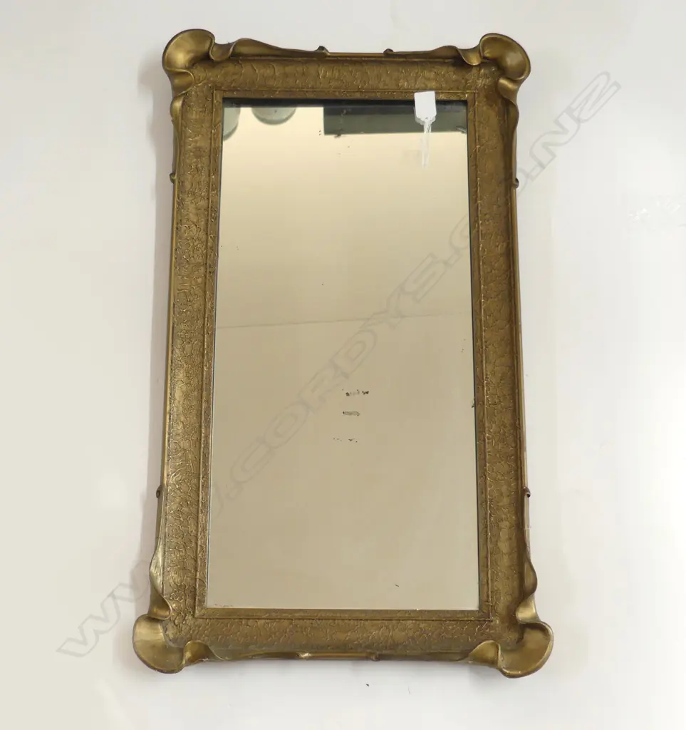 GILT FRAMED MIRROR, 740x440mm Image 1++