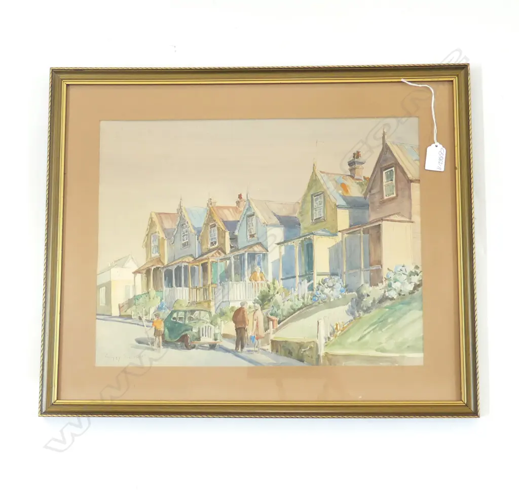 (24946) PEGGY SPICER W/C 'WEALD ST 1963' signed. 320 x 420mm Image 1++