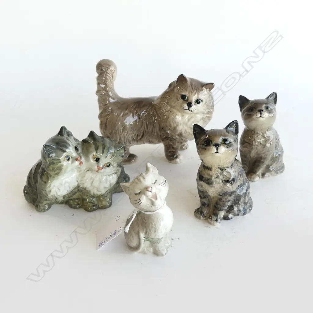 5 BESWICK CATS H.125mm Image 1++