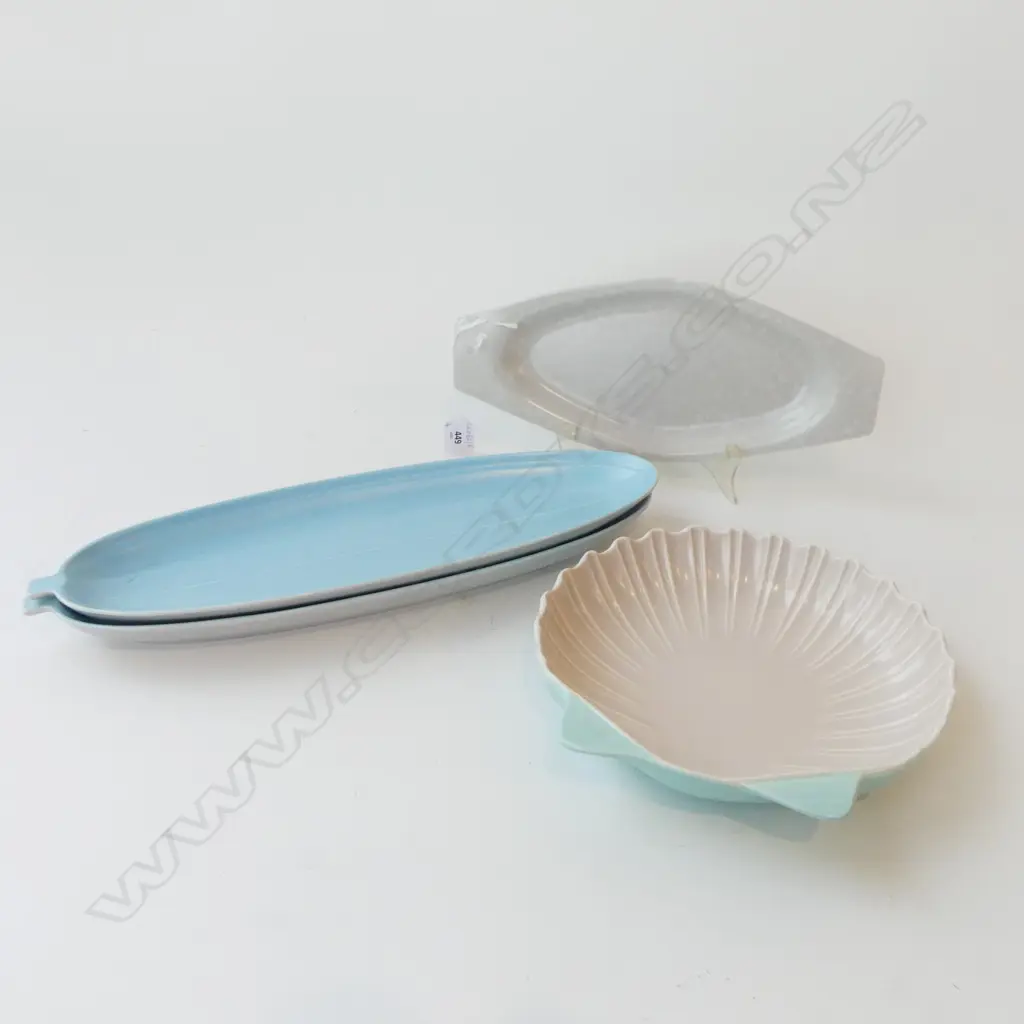 4 POOLE DISHES L.410mm Image 1++