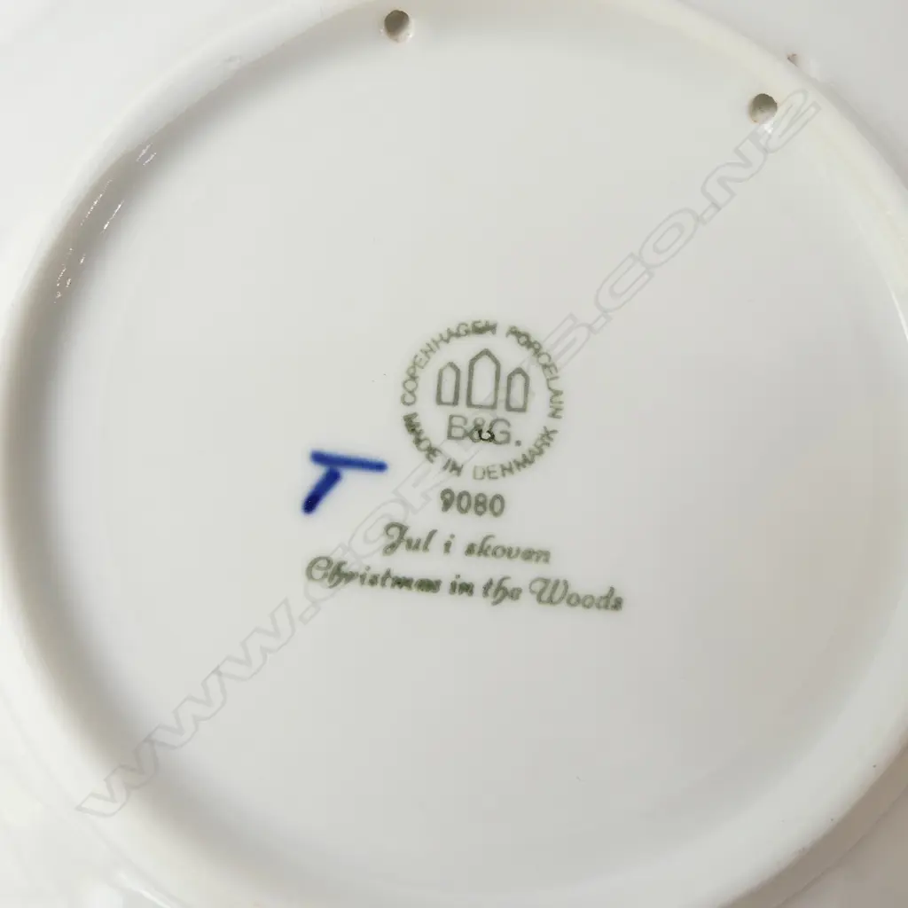 17 B&G COPENHAGEN XMAS PLATES 185mm dia Image 1++