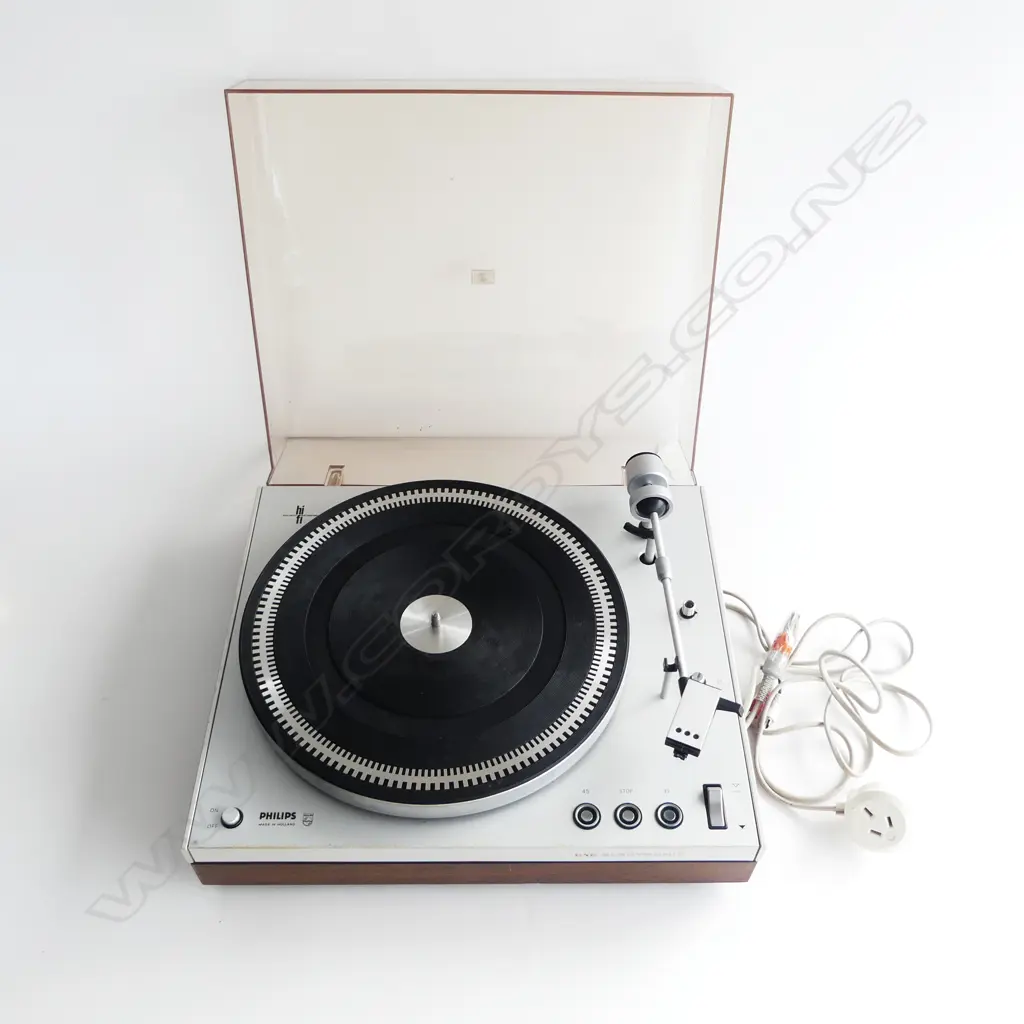 PHILIPS HI FIDELITY 212 ELECTRONIC TURNTABLE  Image 1++