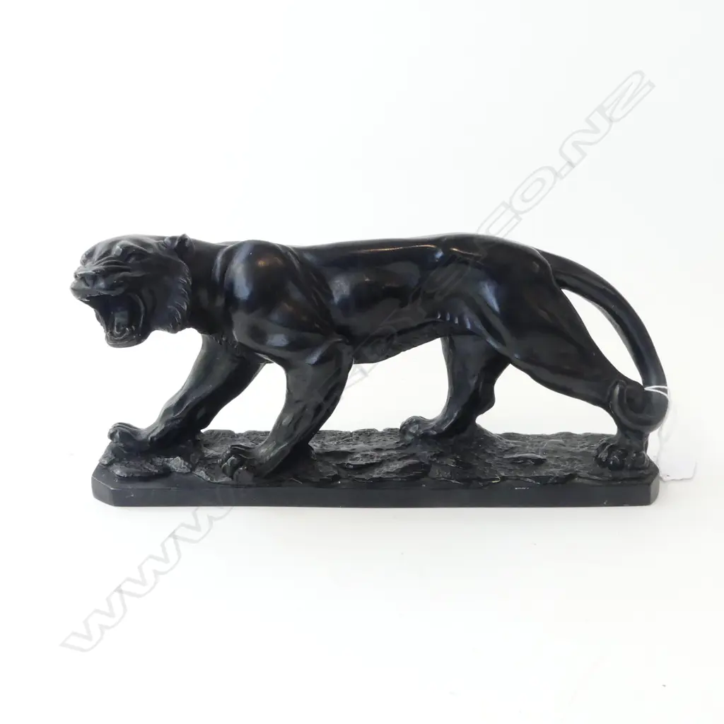 BLACK RESIN TIGER 'G. RUGGERI' L.300mm Image 1++