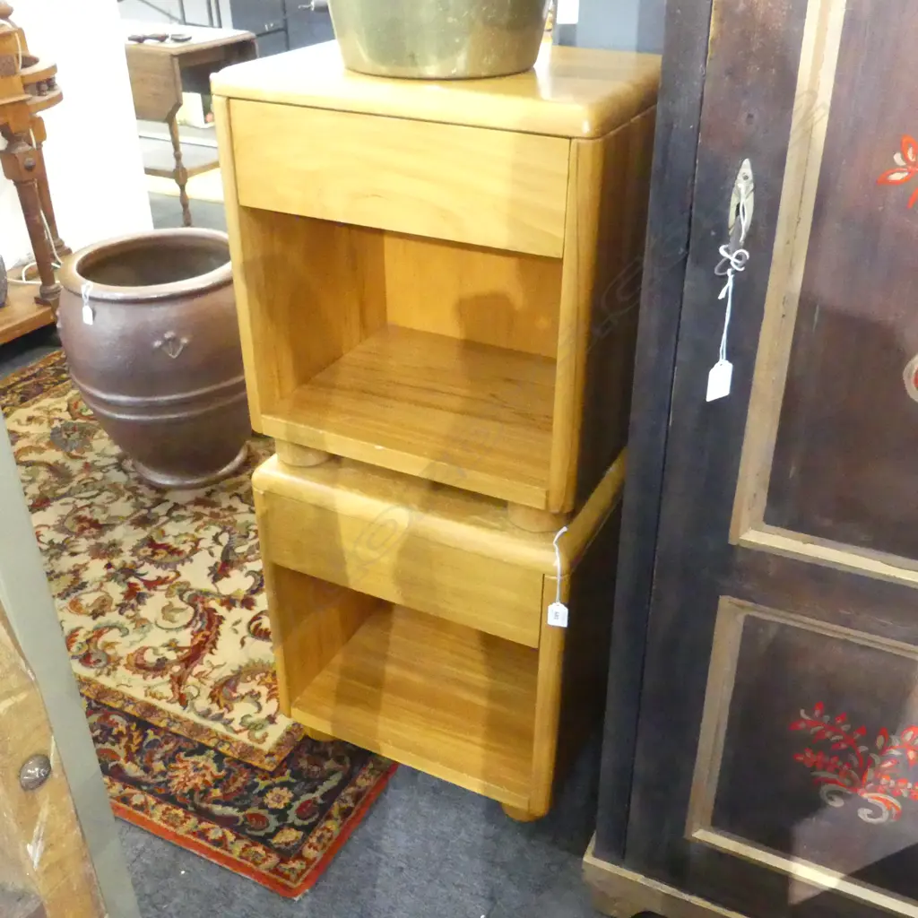 PR RIMU BEDSIDE CABINETS  Image 1++