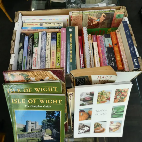NOVELS, COOKBOOKS ETC