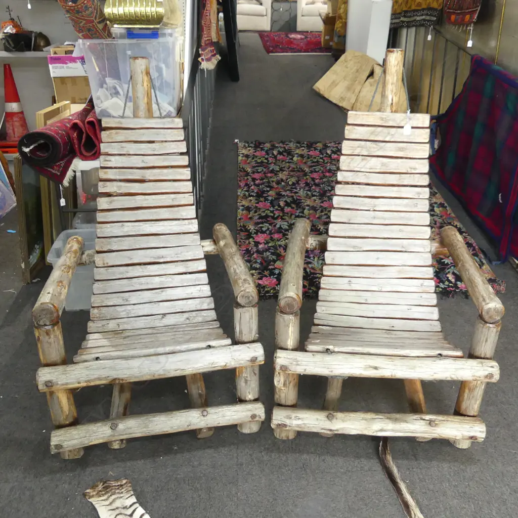 PR RUSTIC WOODEN HAMMOCK DESIGN OUTDOOR GARDEN PATIO CHAIRS Image 1++