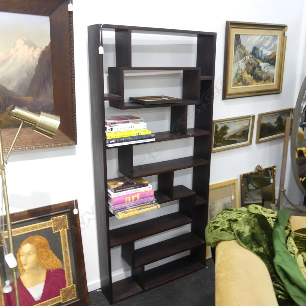 CONTEMPORARY BOOKCASE 820x180x1785mm Image 1++