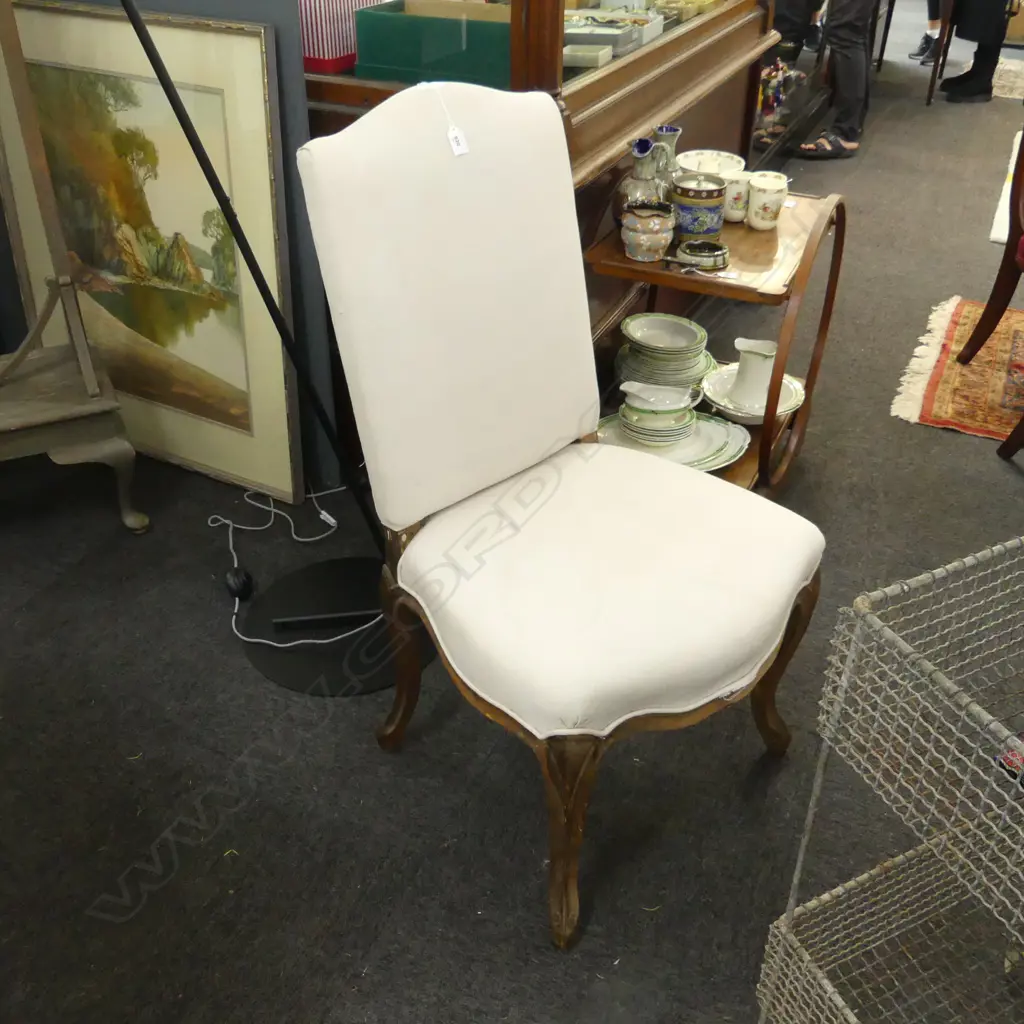FRENCH STYLE DINING CHAIR, light staining Image 1++
