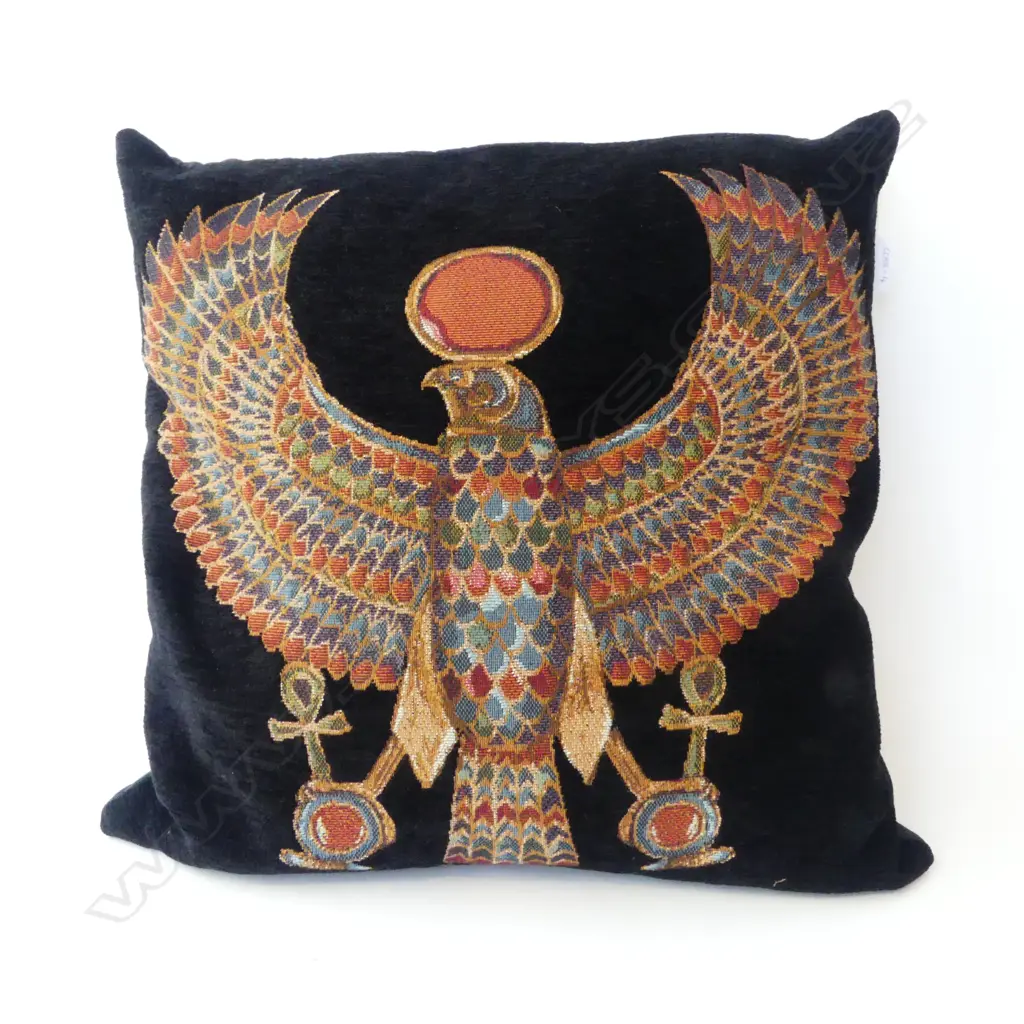 ANCIENT EGYPTIAN MOTIF CUSHION Image 1++