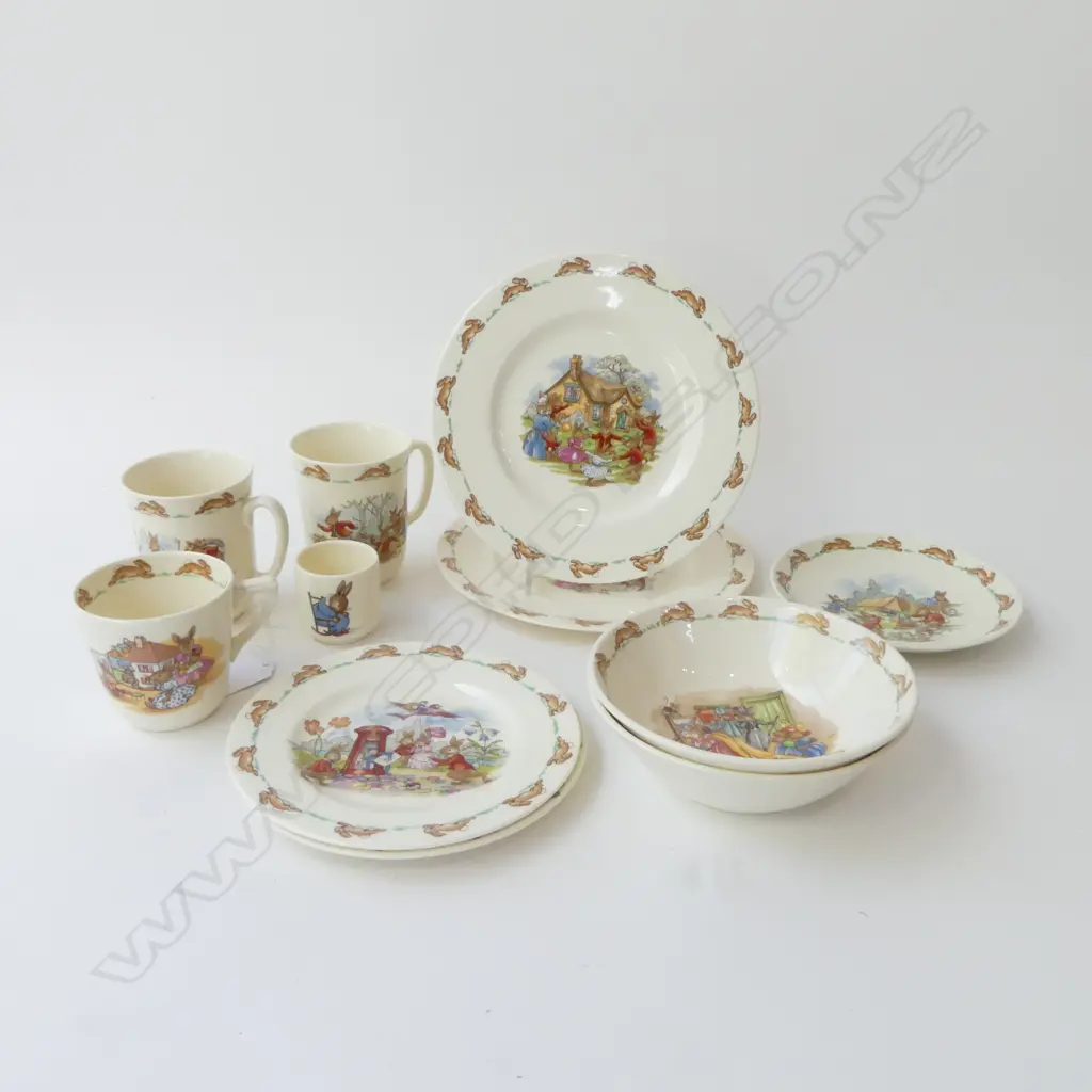 11 PCES ROYAL DOULTON BUNNYKINS Image 1++