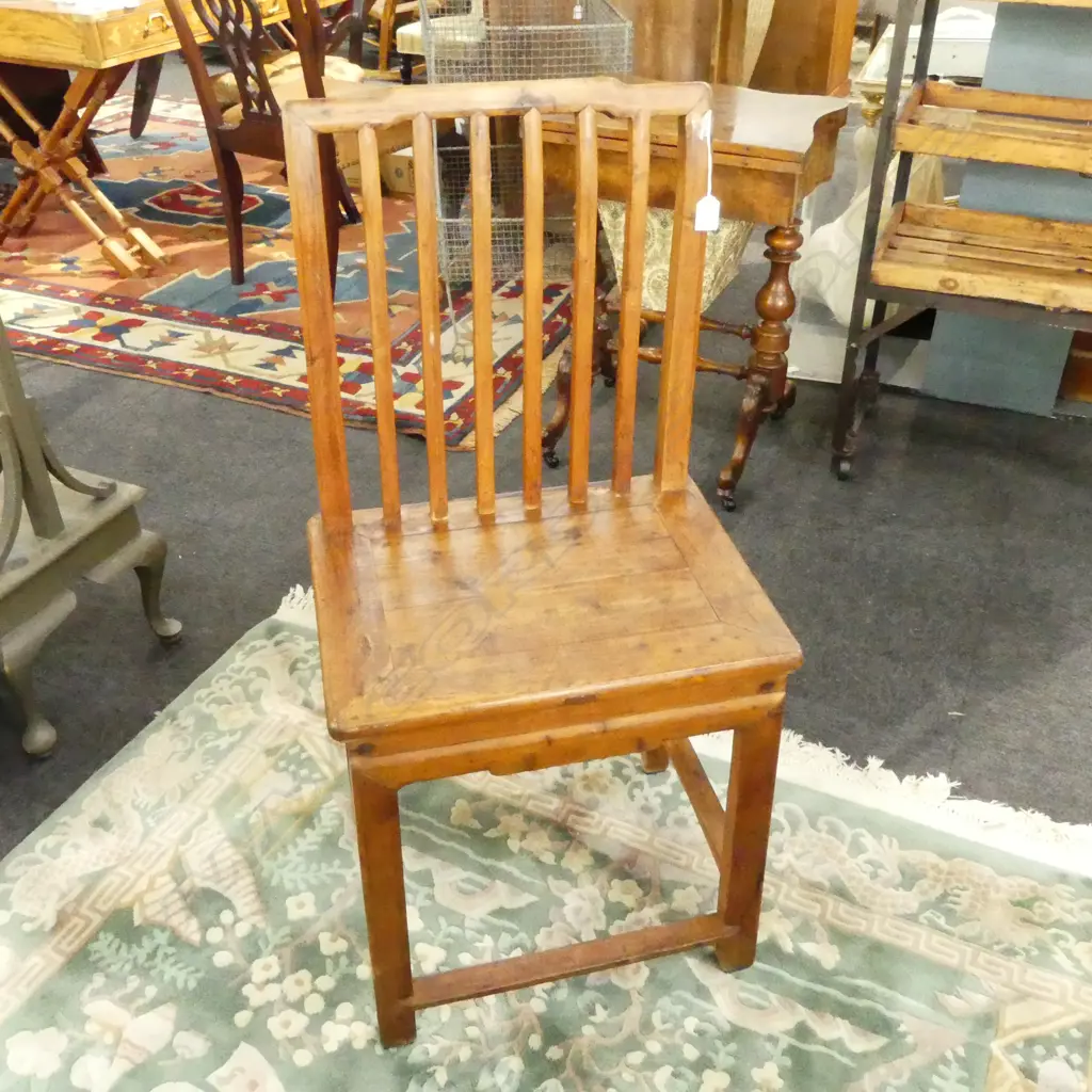 CHINESE ELM DINING CHAIR Image 1++