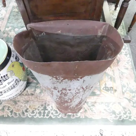VINTAGE FRENCH GRAPE HARVEST BIN 600x480x650mm
