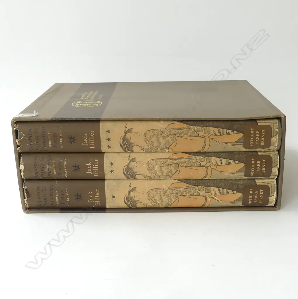 3 VOLS JACK HILLIER JAPANESE PRINTS & DRAWINGS Image 1++