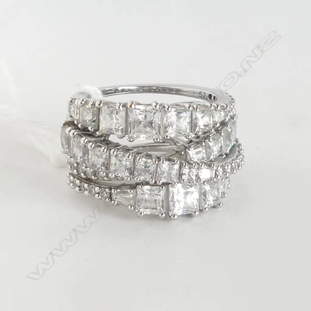 SWAROVSKI MULTI BAND RING SIZE L Image 1++
