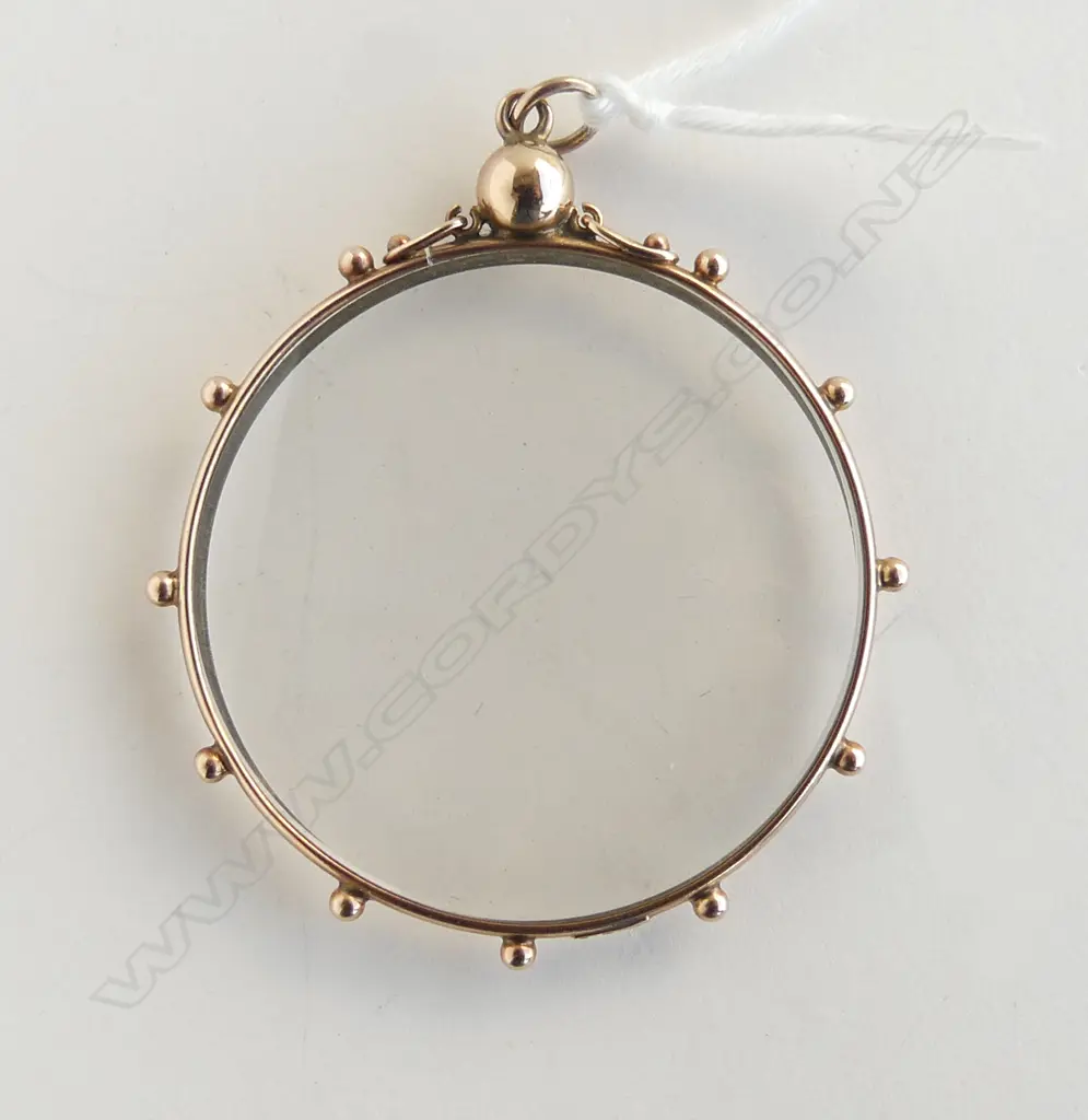 GOLD MAGNIFYING LENS 45mm dia Image 1++