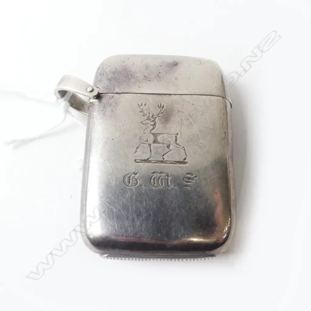 STG SILVER VESTA, B'HAM 1886 30gms Image 1++