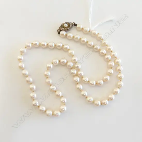 AKOYA PEARL NECKLACE - 65 PEARLS