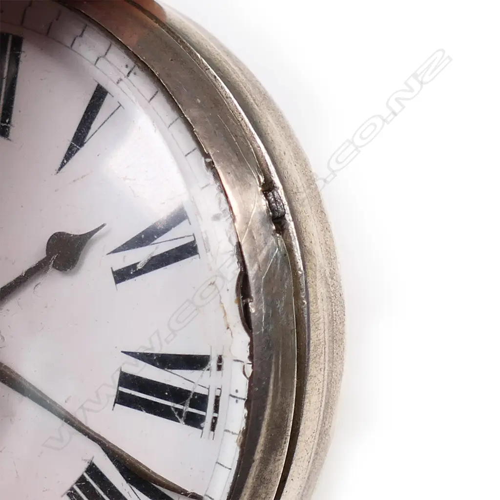 A George IV silver inner pair case pocket watch, Image 1++