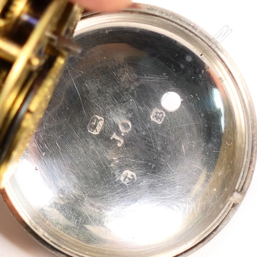 A George IV silver inner pair case pocket watch, Image 1++