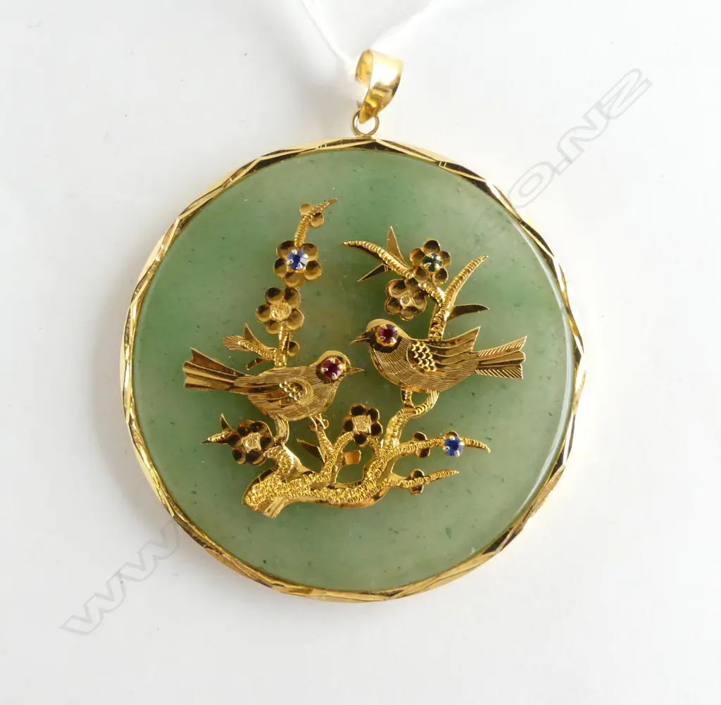 ORIENTAL PENDANT 60mm dia Image 1++