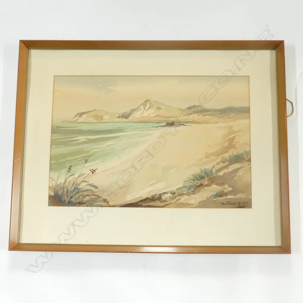 BIRTCHNELL DELPH WATERCOLOUR,COASTAL SCENERY, 360 x 540MM Image 1++