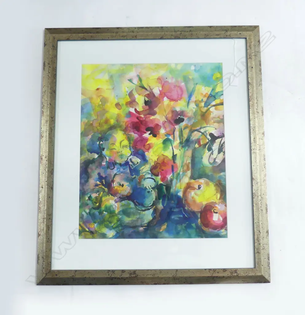 BARBARA VON SEIDA, ABSTRACT WC, 515x420mm Image 1++