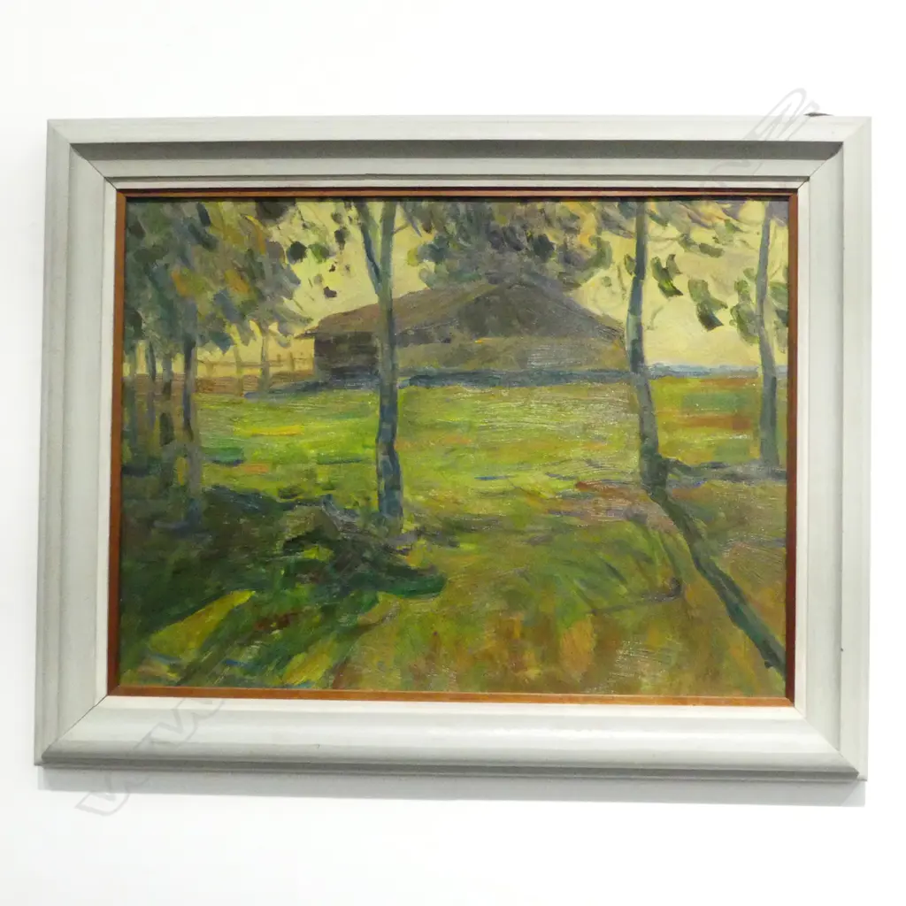 LANDSCAPE, ARTIST UNKNOWN, OIL ON BOARD, 330 x 440mm Image 1++