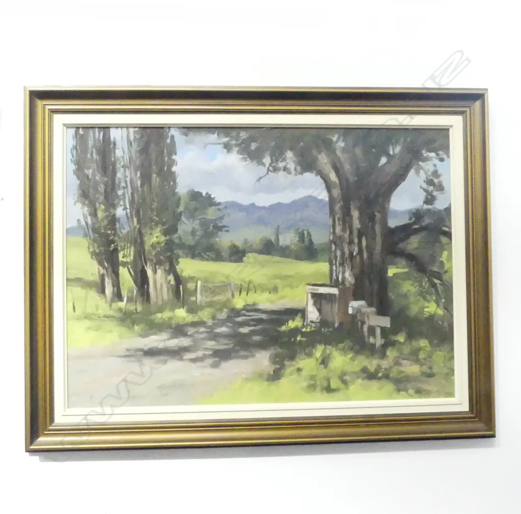 WAYNE SINCLAIR 'HAMILTON' OIL ON BOARD, 500x700mm Image 1++