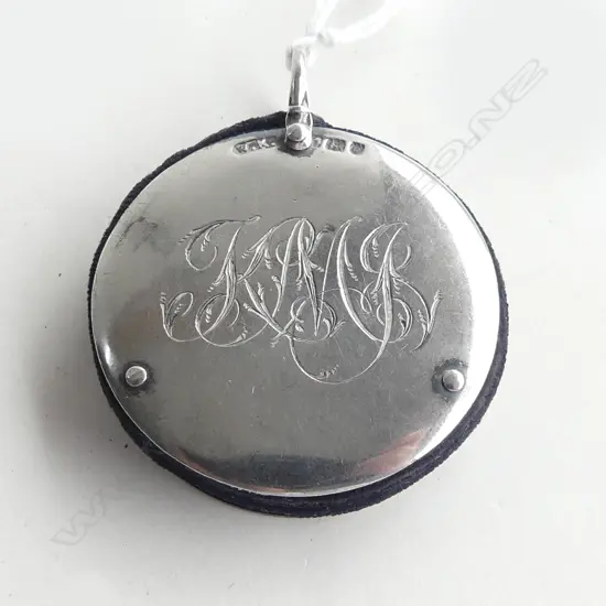 CHATELAINE PINCUSHION, LONDON 1909, William King Stacey, 19gm