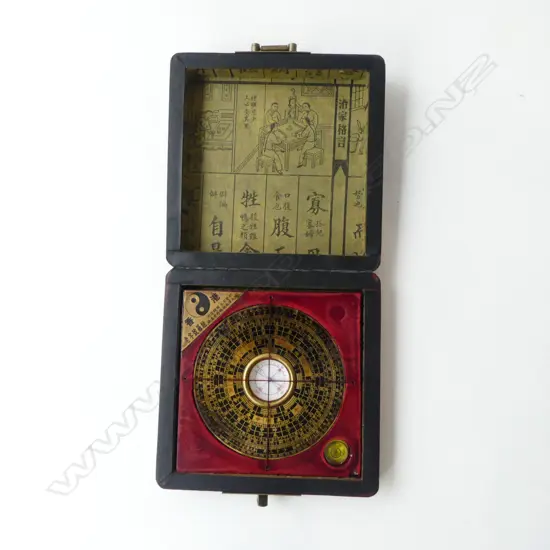 CHINESE COMPASS, CASED W.135mm