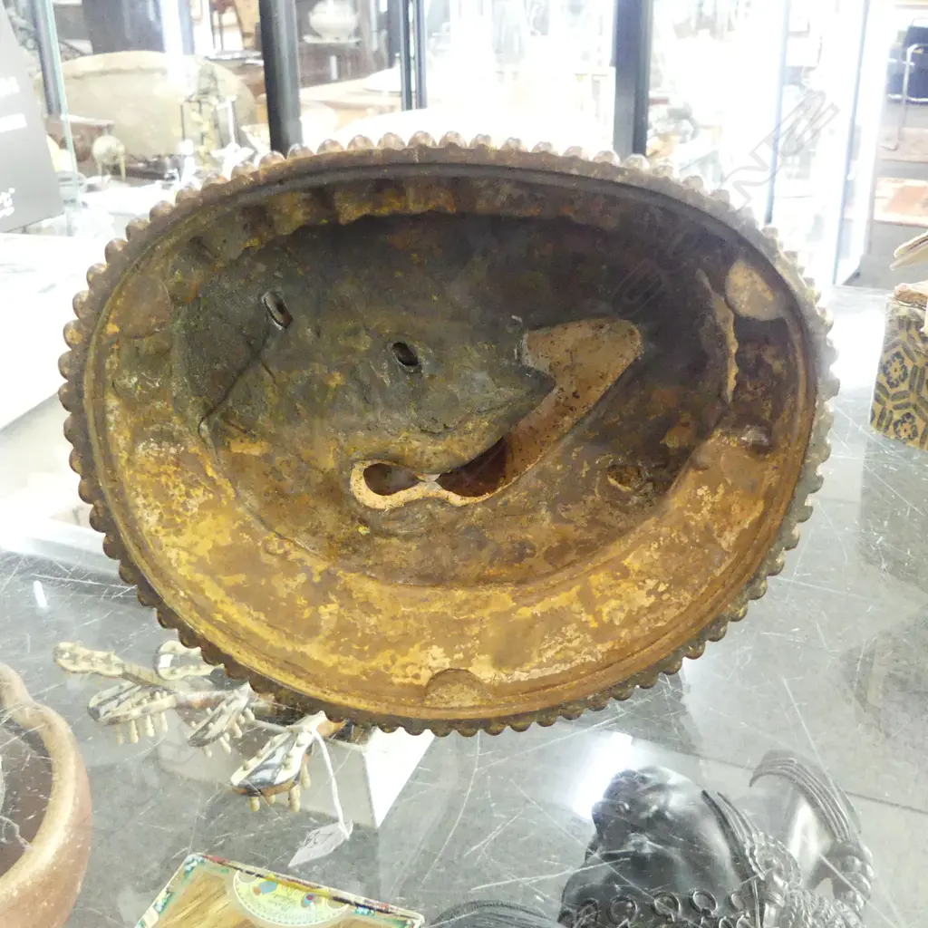 BRONZE STATUE OF GUANYIN/BODHISATTVA H.250mm with some gilt remaining. No base plate Image 1++