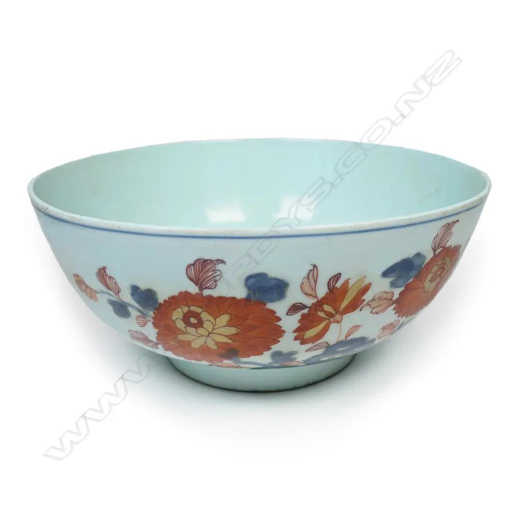A late 18thC Chinese imari porcelain bowl, Image 1++