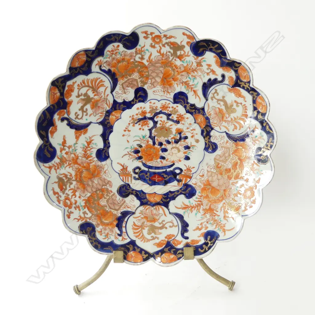 LG ORIENTAL IMARI CHARGER 375mm dia Image 1++