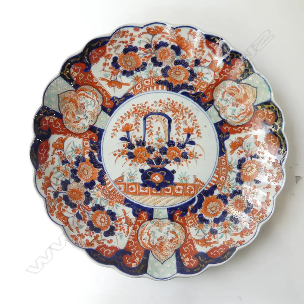 LG ORIENTAL IMARI CHARGER 380mm dia Image 1++