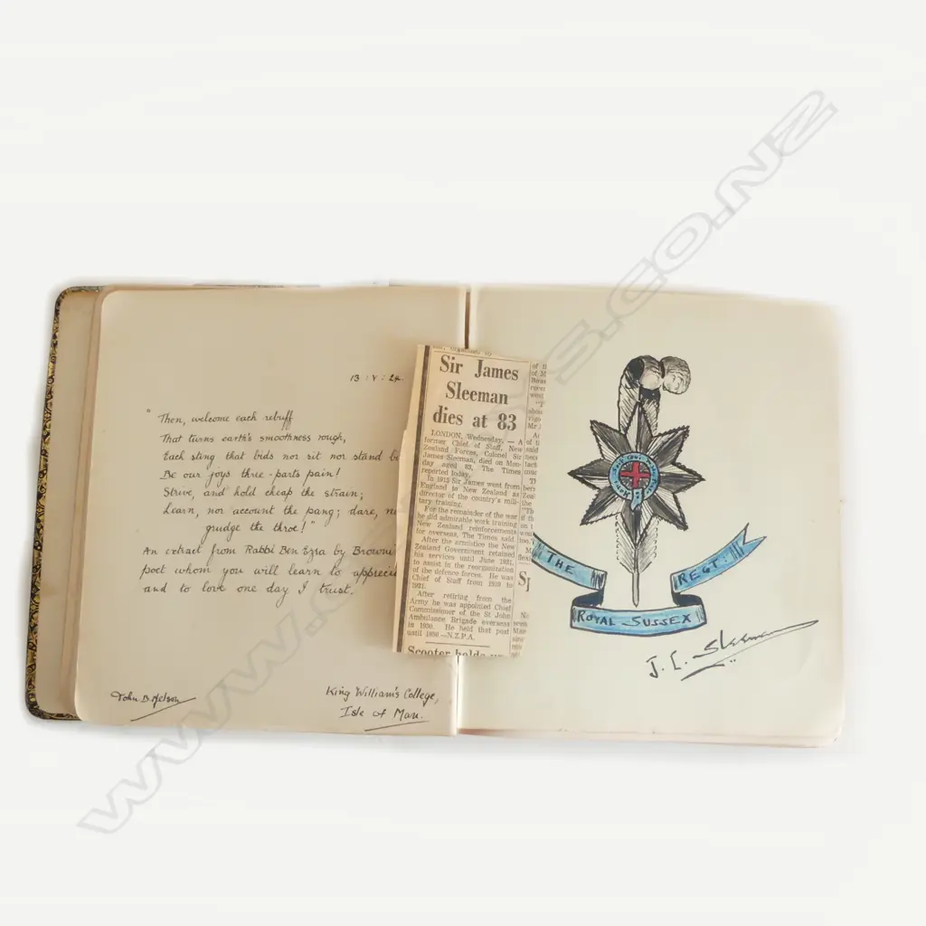 LARGE ALBUM OF POSTCARDS, A NUMBER RELATING TO NZ CITIES ETC, & AN AUTOGRAPH ALBUM  1925 Image 1++