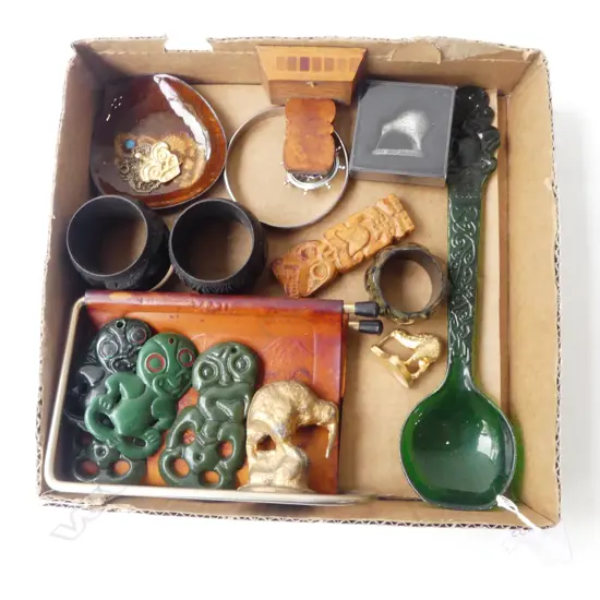 ASST. NZ / MAORI SOUVENIRS; TIKI ETC